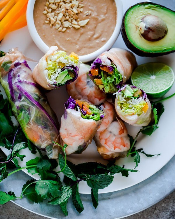 Shrimp recipes Shrimp Summer Rolls