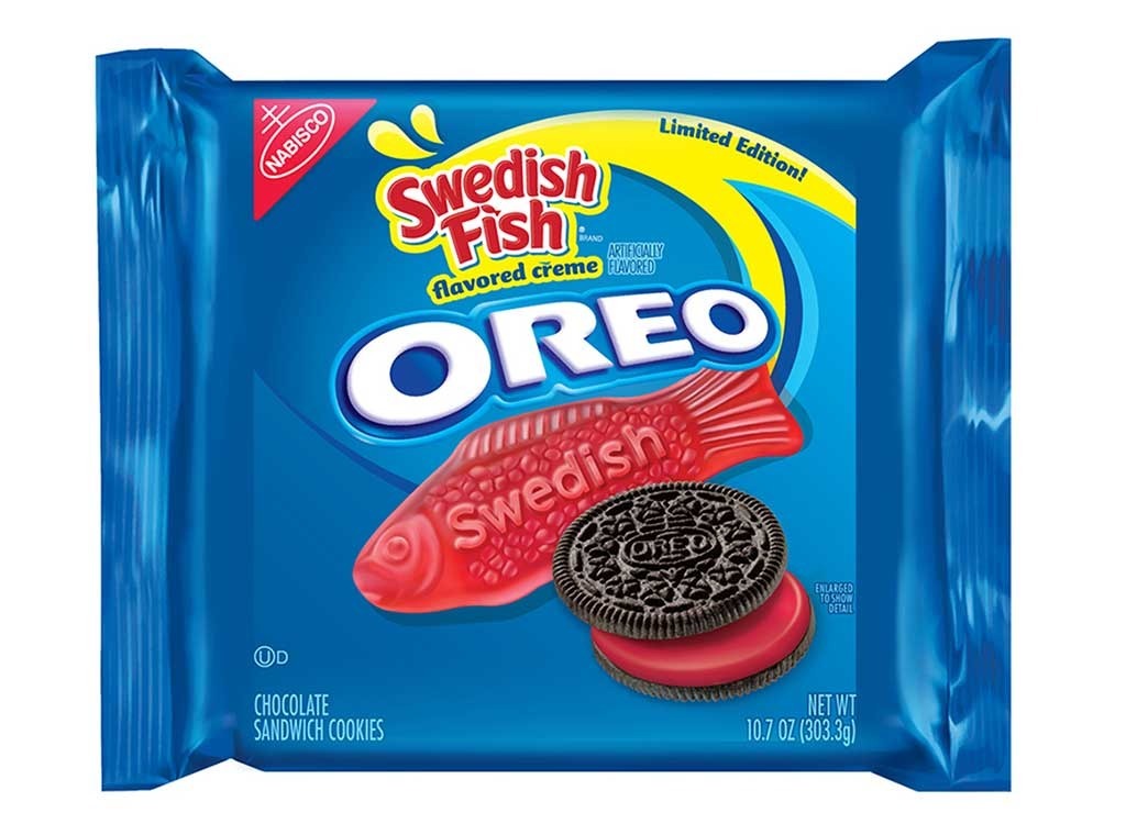 Swedish fish Oreos