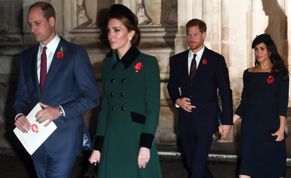 Harry Meghan William Kate the Fab Four Royals