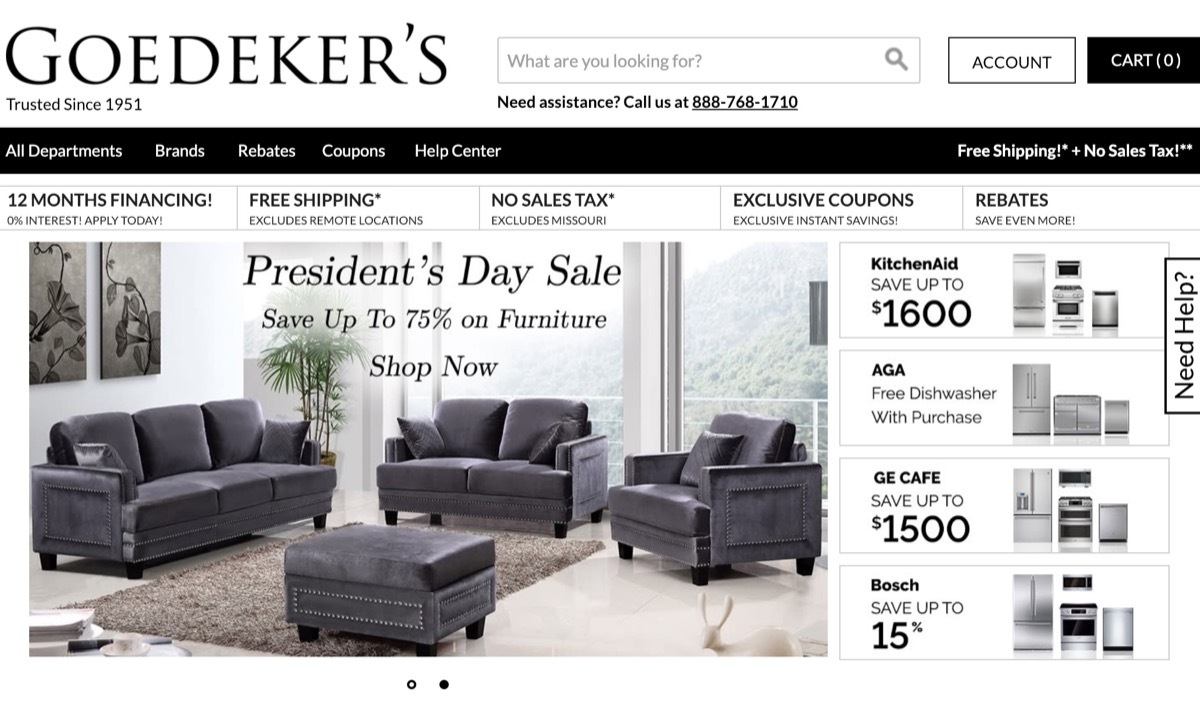 Goedeker's Website {Save Money on Kitchen Appliances}