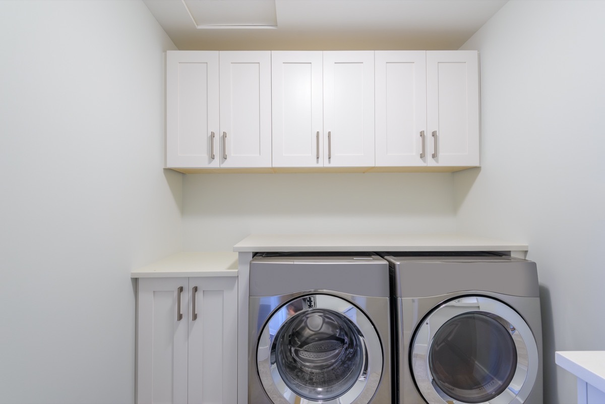 empty laundry room