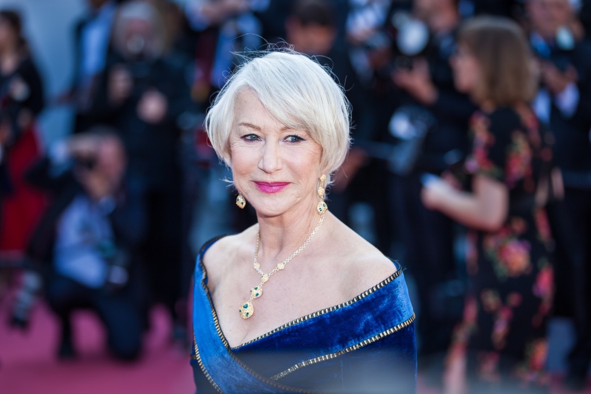 Helen Mirren at the 2018 Cannes Film Festival