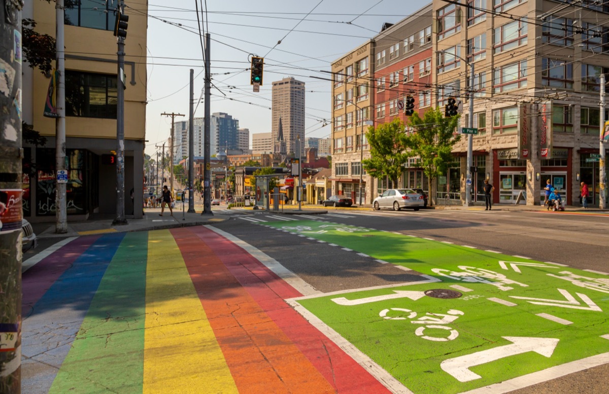 Seattle Washington Bike Lanes