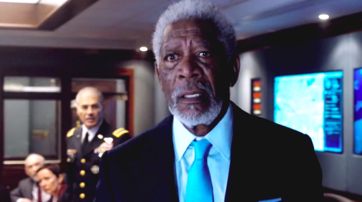 morgan freeman in london has fallen