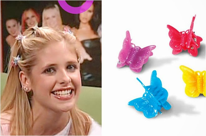 14. Butterfly Hair Clips