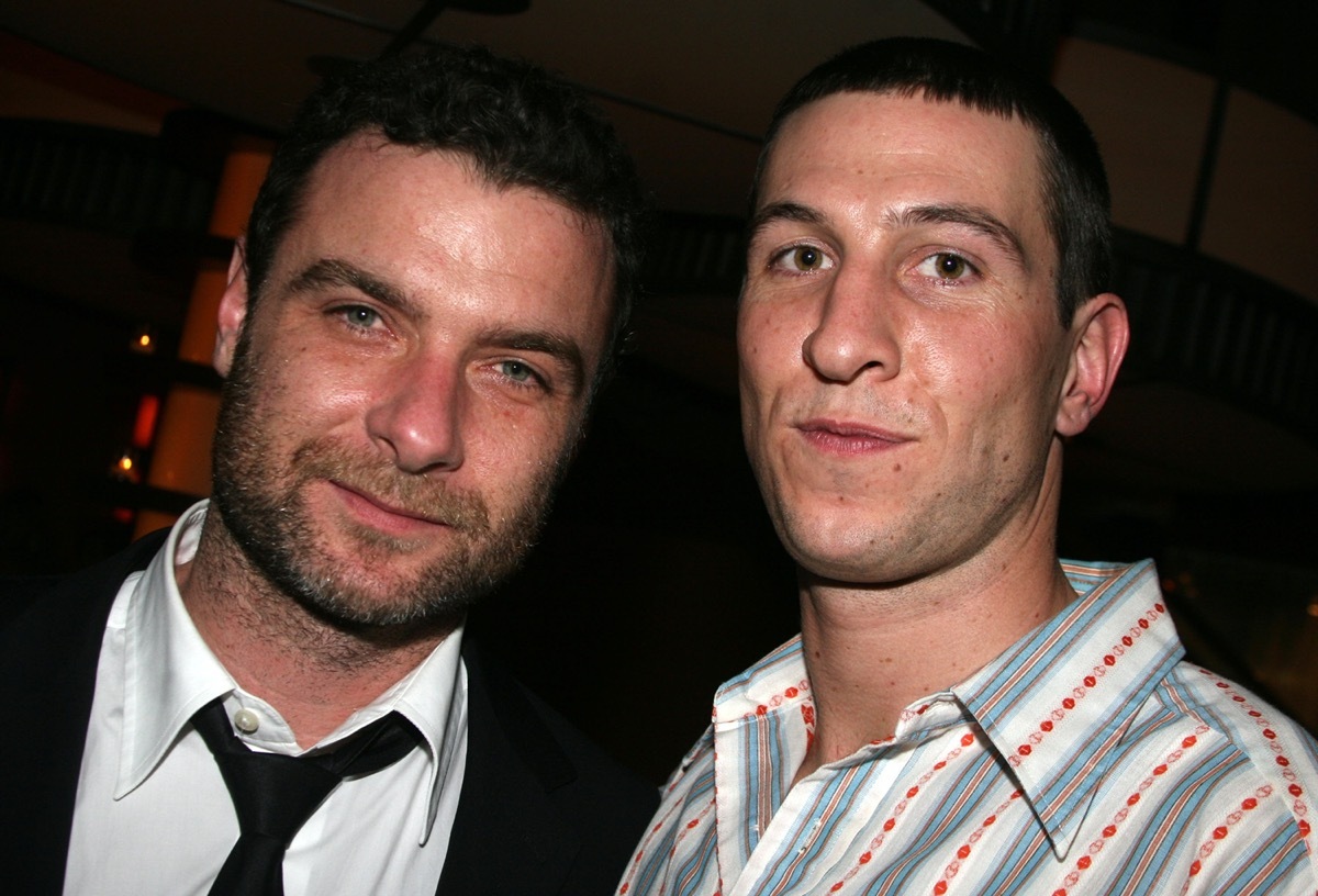 Liev Schreiber and Pablo Schreiber