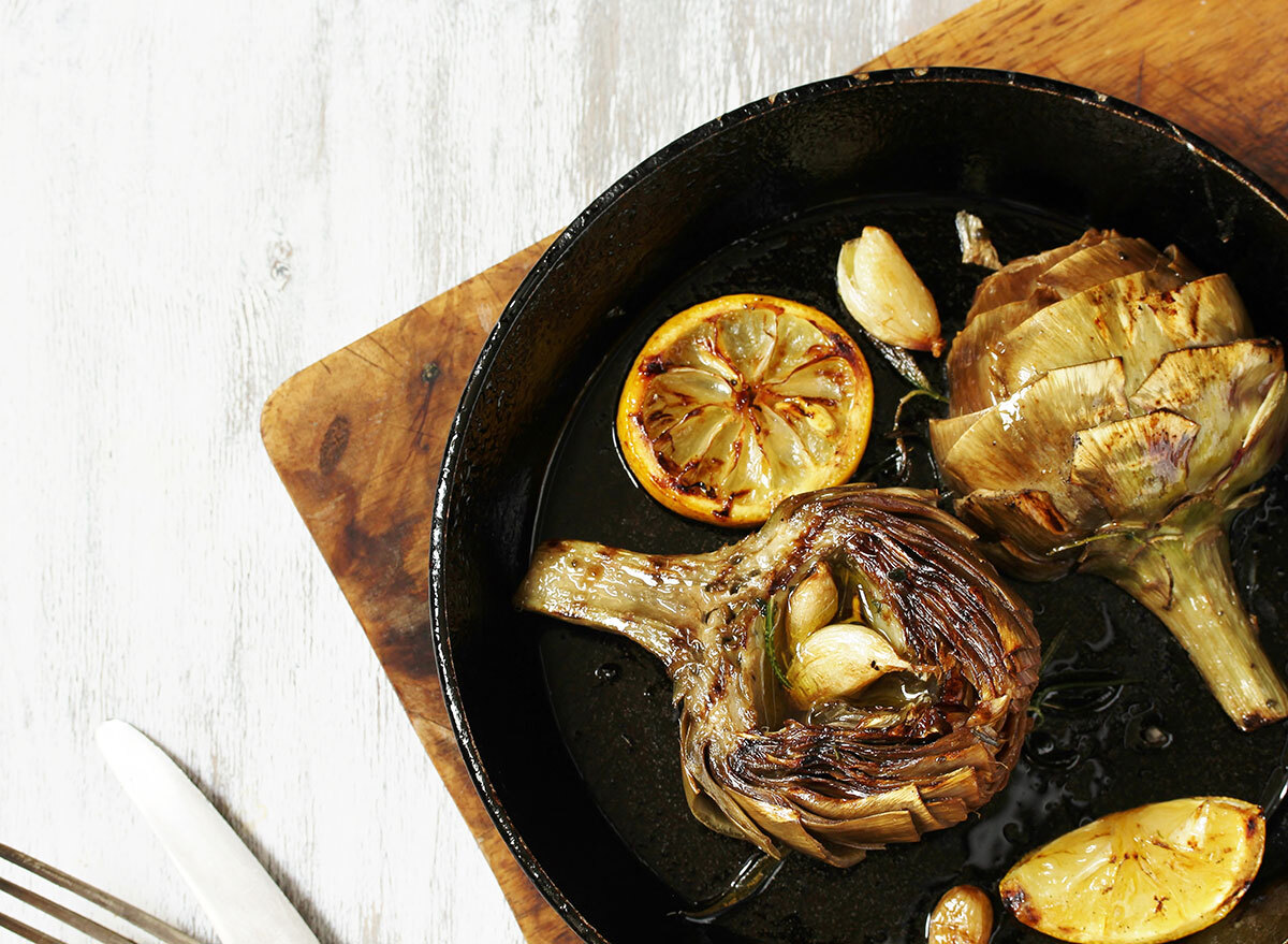 grilled artichoke