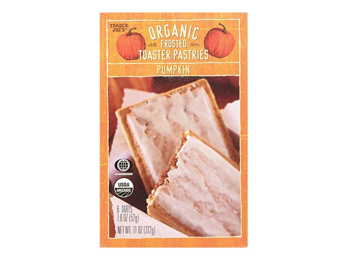 trader joes pumpkin toaster pastries