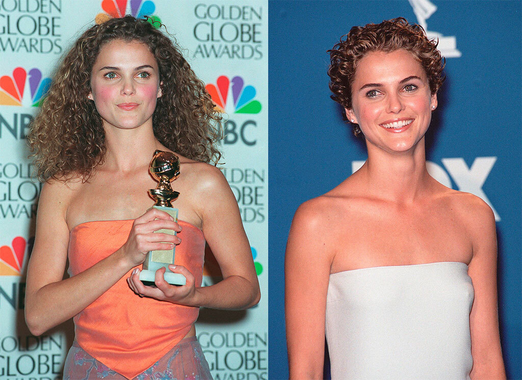 Keri Russell, hair transformation