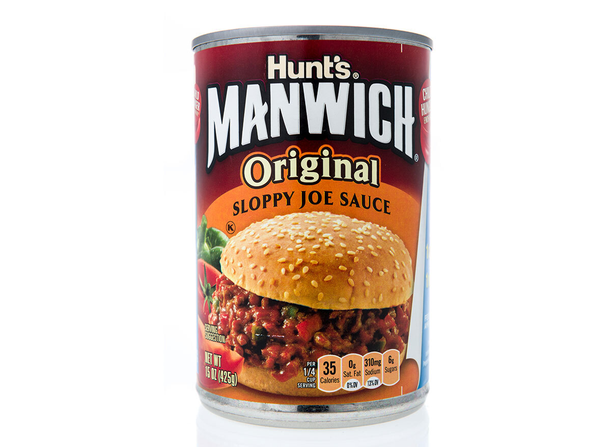 can of manwich sloppy joe mix