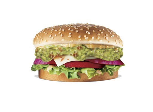 Carl's jr. guacamole thickburger