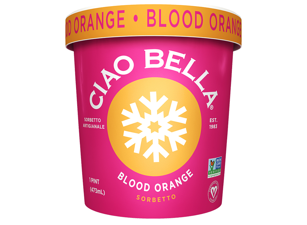 ciao bella blood orange sorbetto