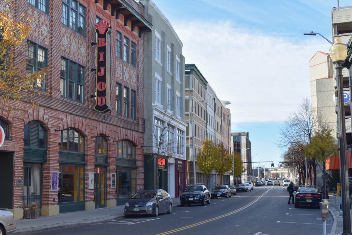 fairfield ave, a street in downtown bridgeport, connecticut