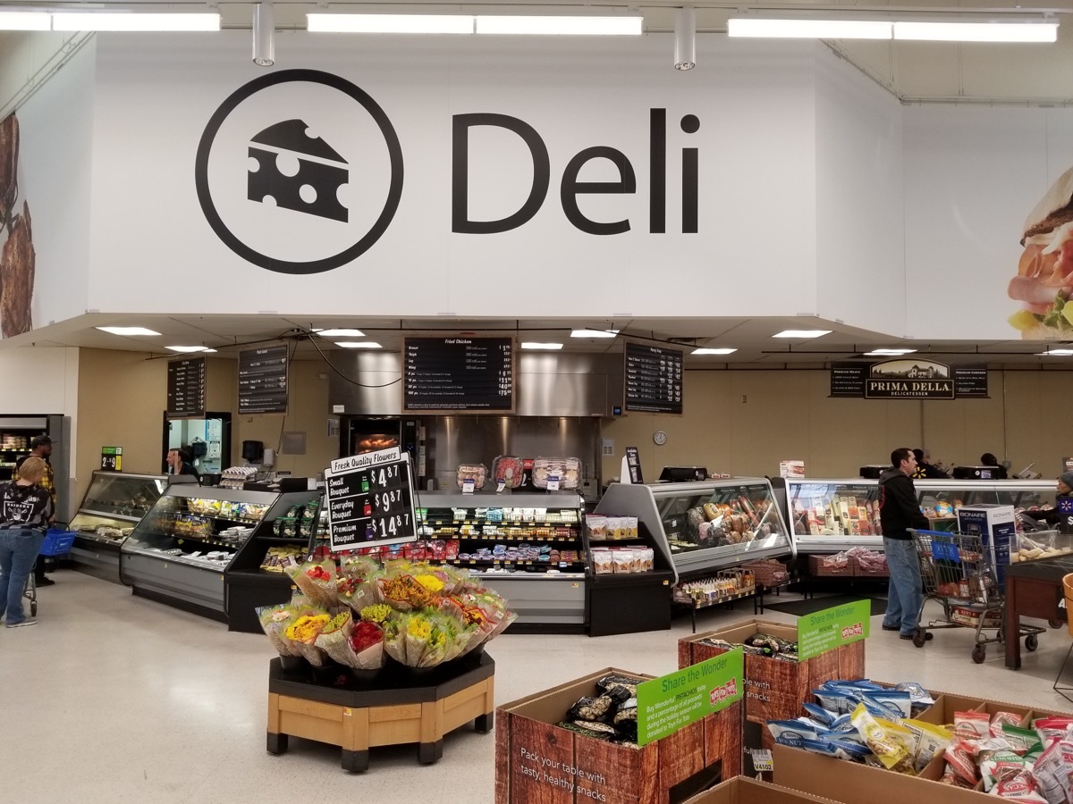 walmart deli section