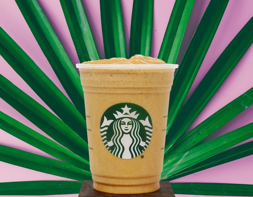 Starbucks almond protein blended cold brew