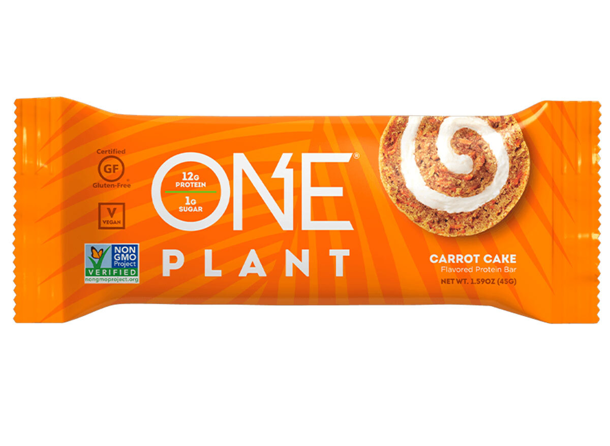 one plant carrot cake bar