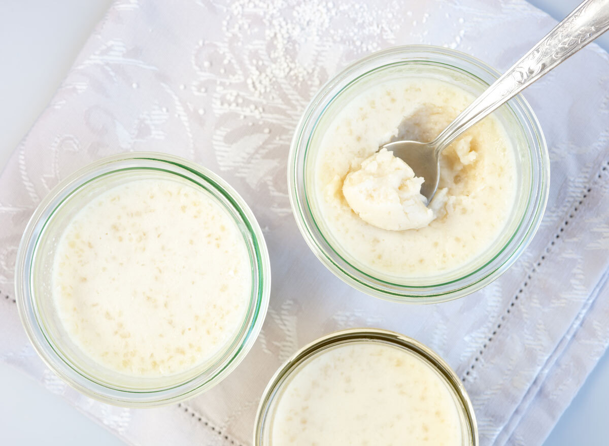 Tapioca pudding