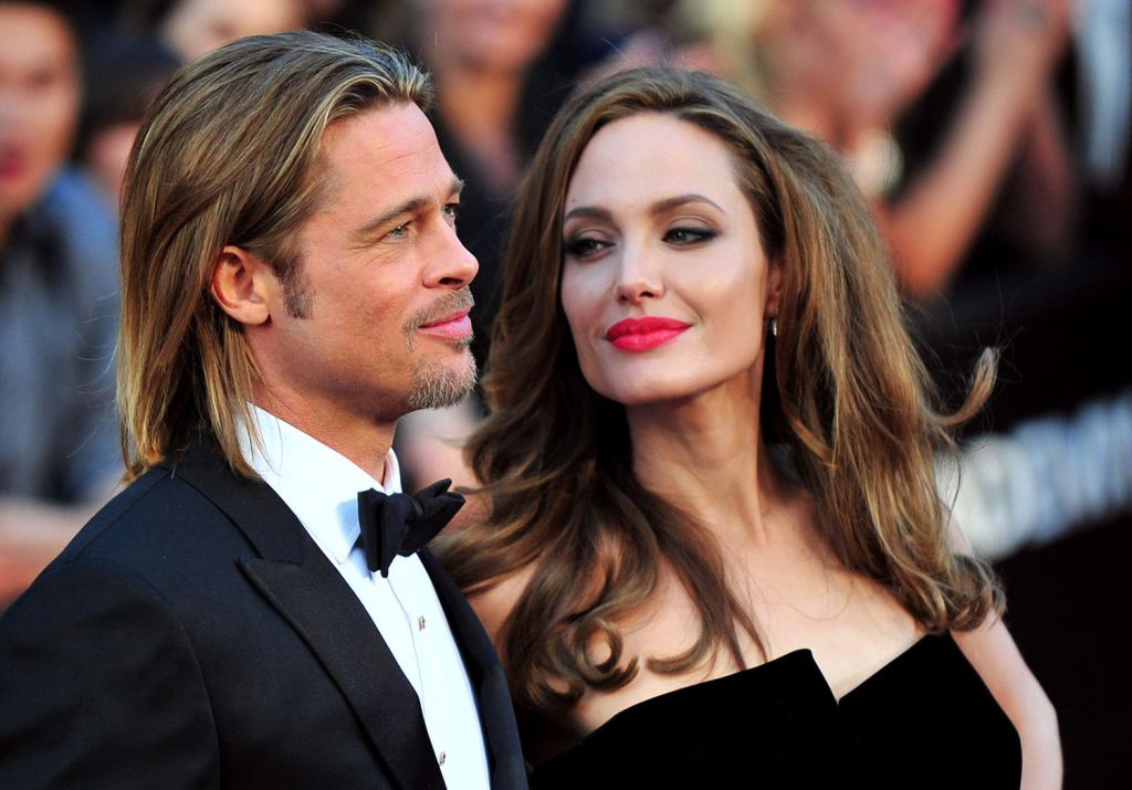 Angelina Jolie and Brad Pitt