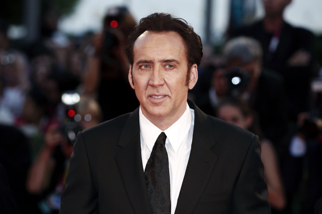 nicolas cage hollywood stars who lost it, celebrity grandparents