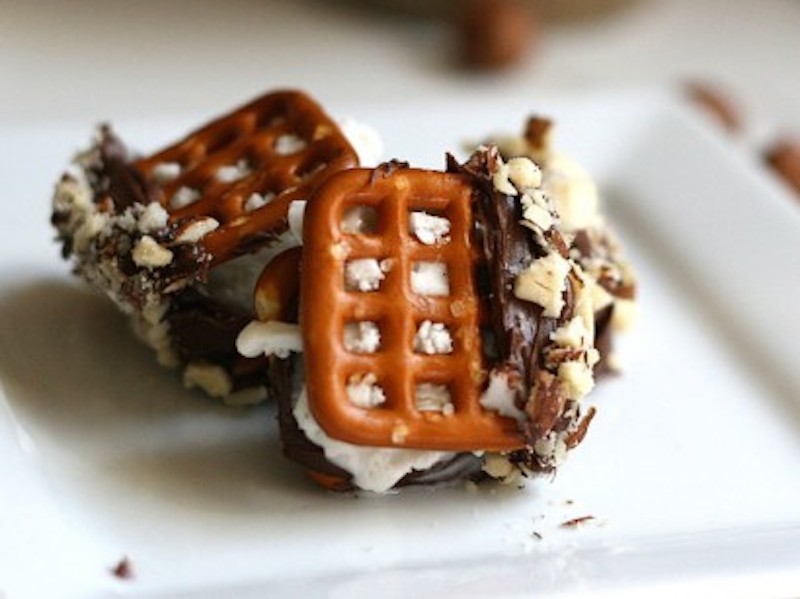 15. Pretzel Ice Cream Sandwiches