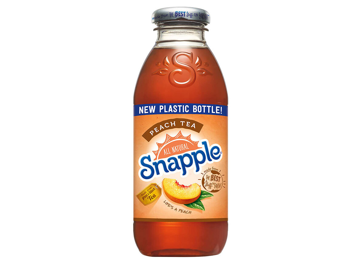 snapple peach