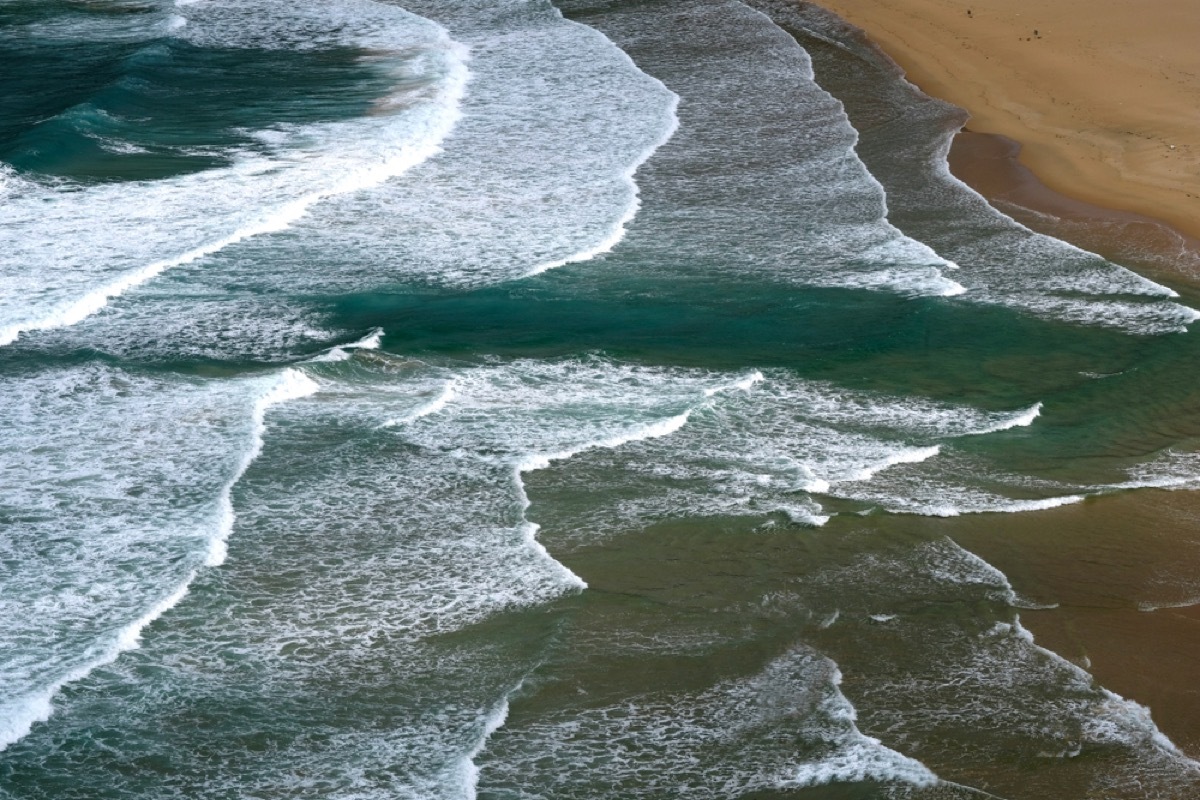 rip current in the ocean