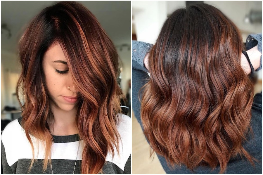 Auburn Highlights | 15 Trendy Red Hair Ideas To Try | Her Beauty