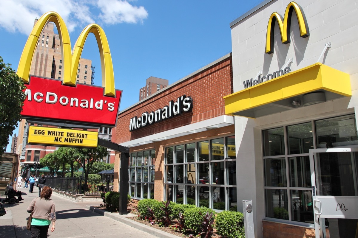 McDonald's restaurant exterior