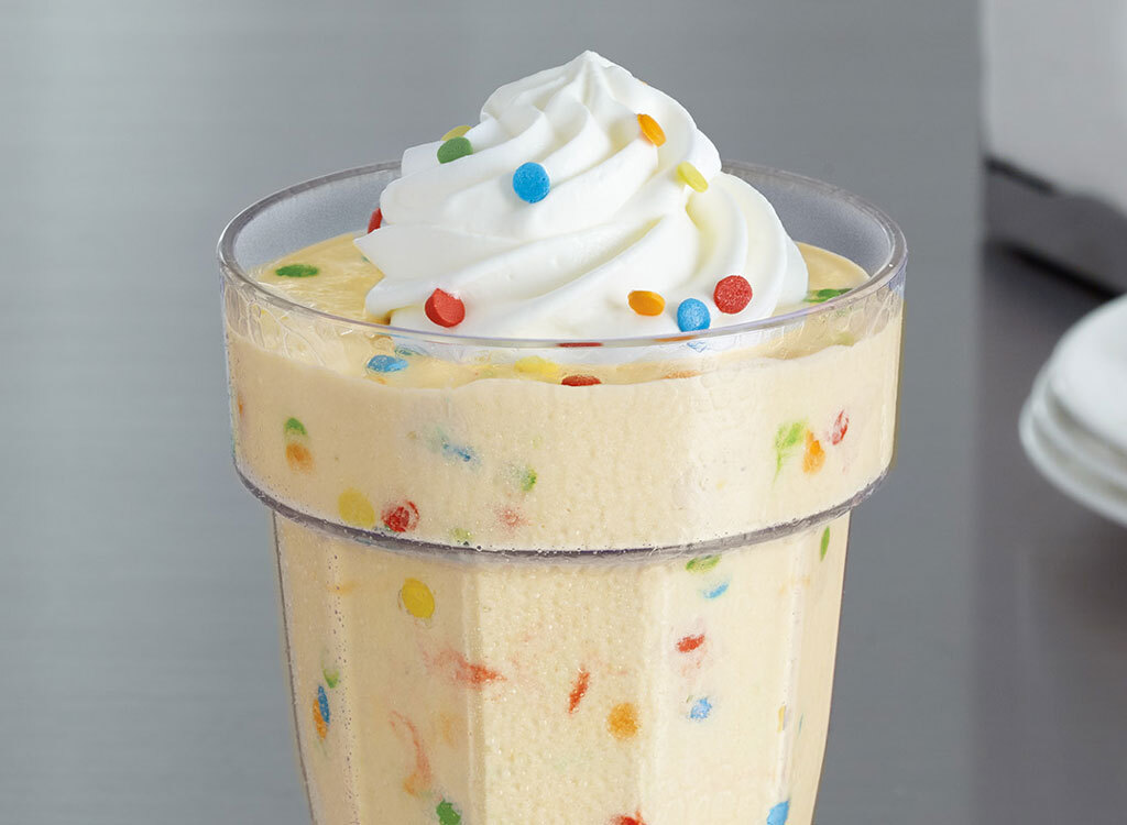 Dennys cake batter milkshake