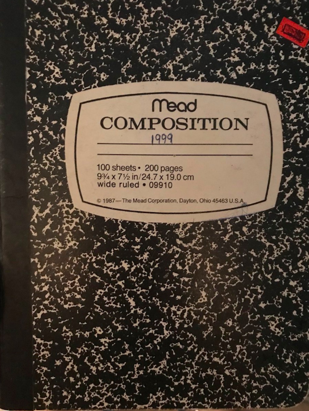 composition notebook