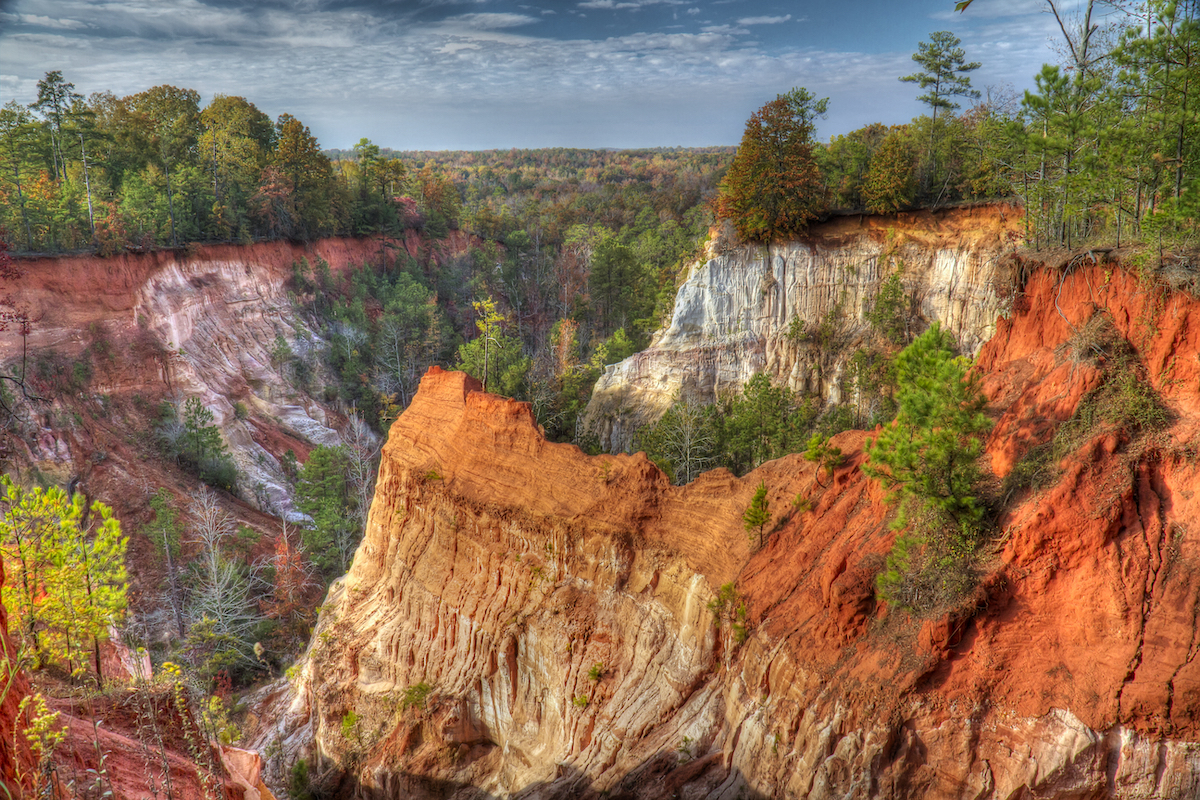 Little Grand Canyon in Georgia.