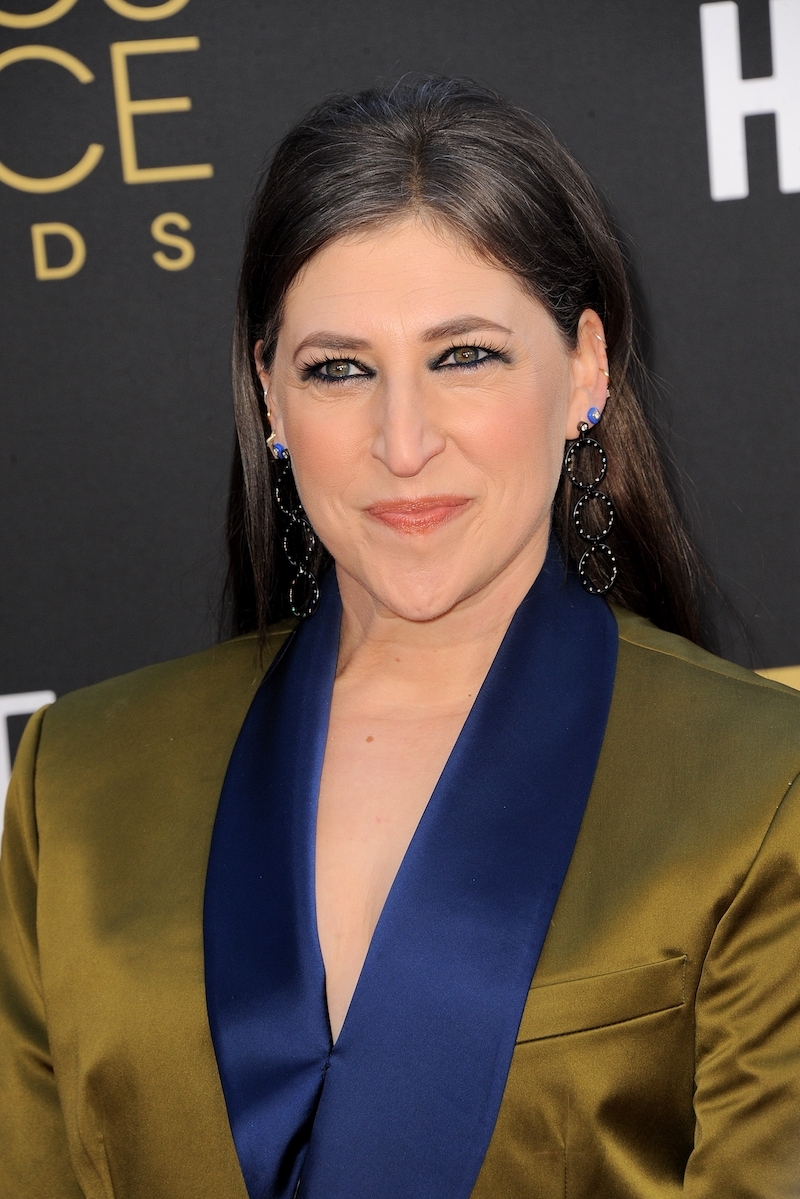 Mayim Bialik at the 2022 Critics' Choice Awards