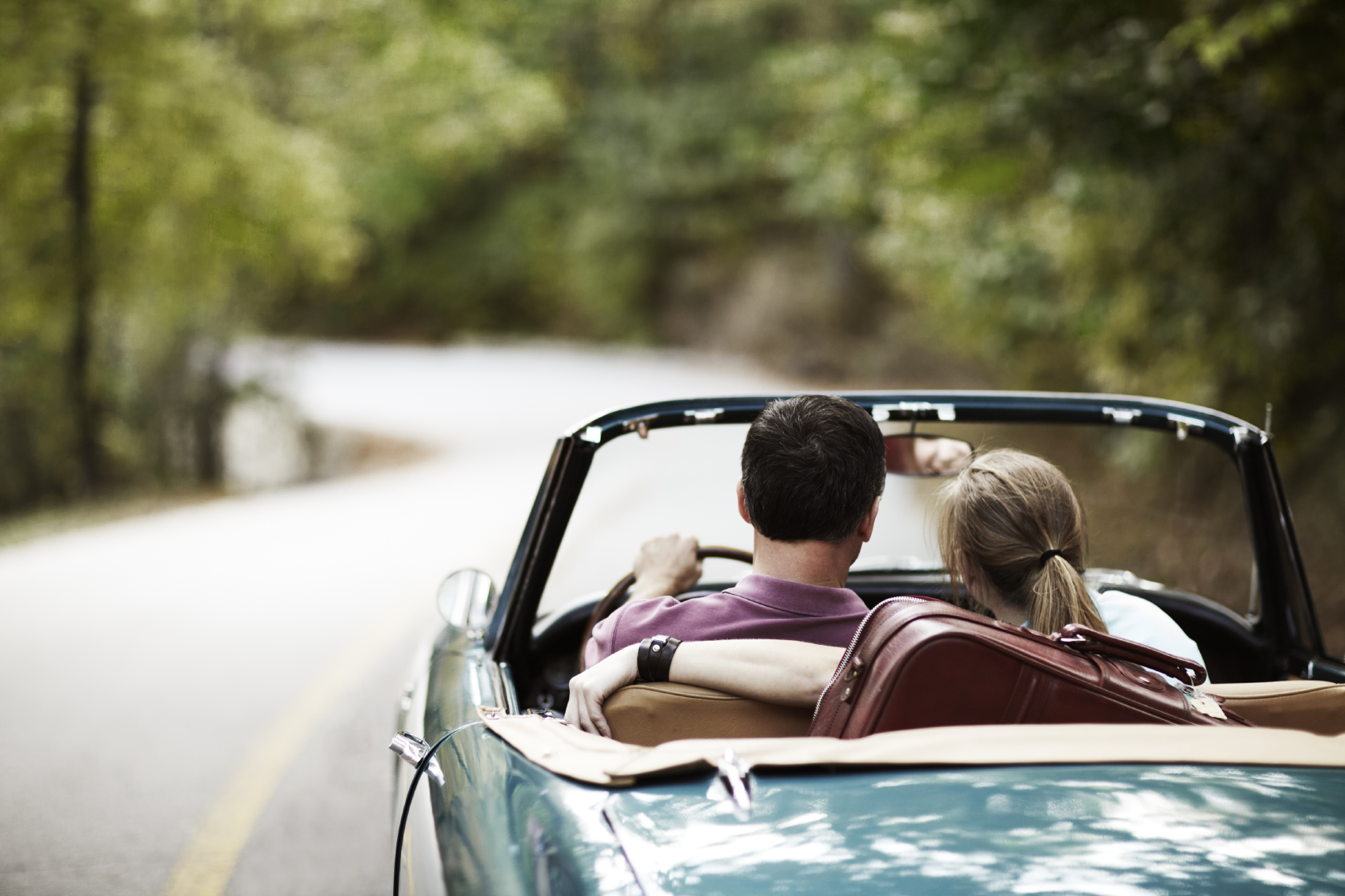 Vintage Car Couple