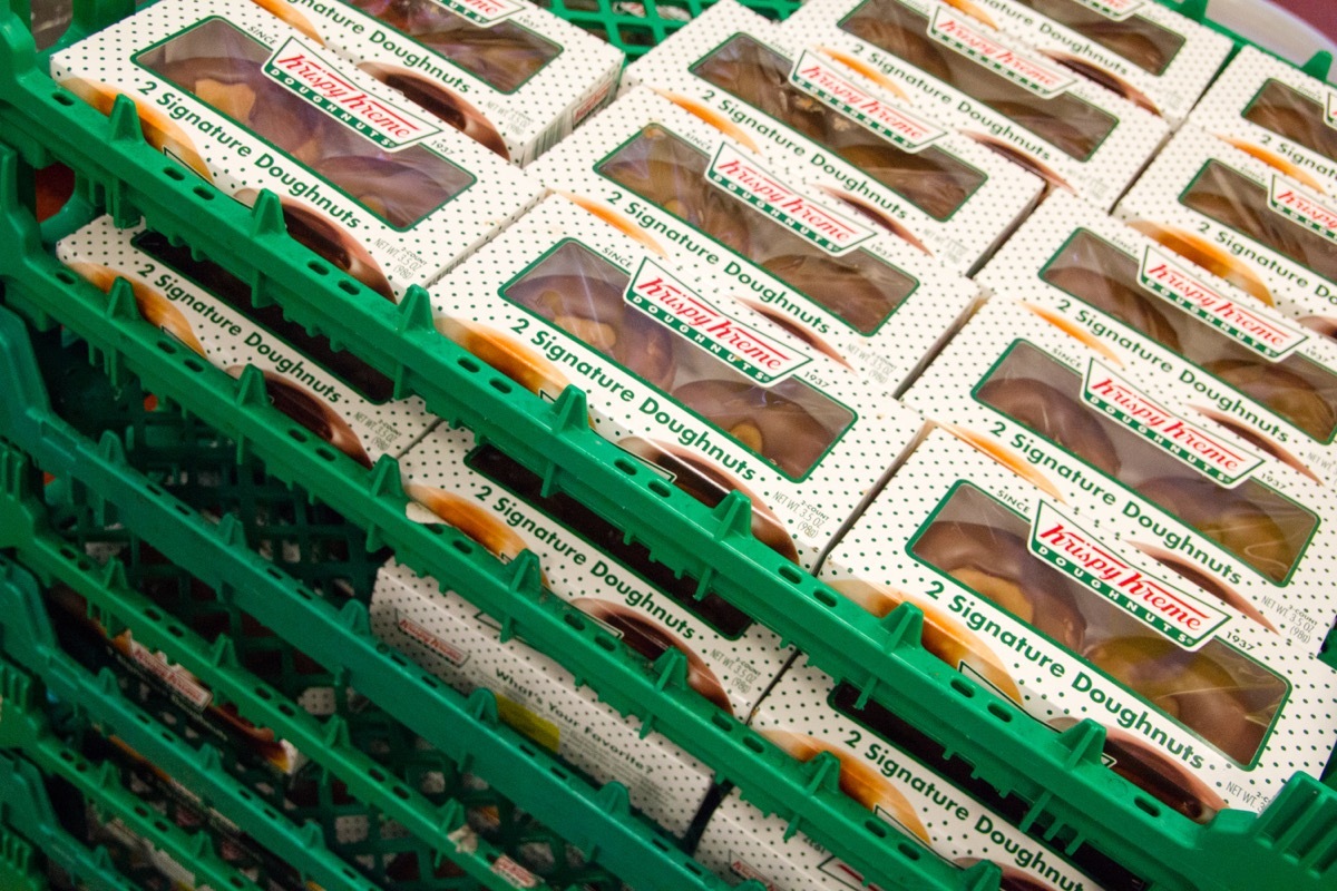 krispy kreme doughnuts to be delivered