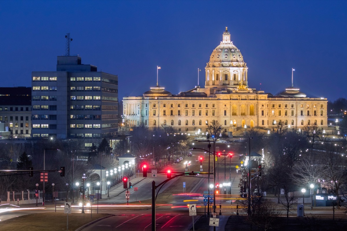 st. paul minnesota state capitol buildings