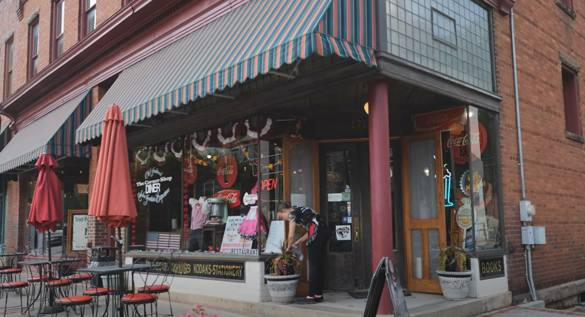 soda shop in bramwell, west virginia