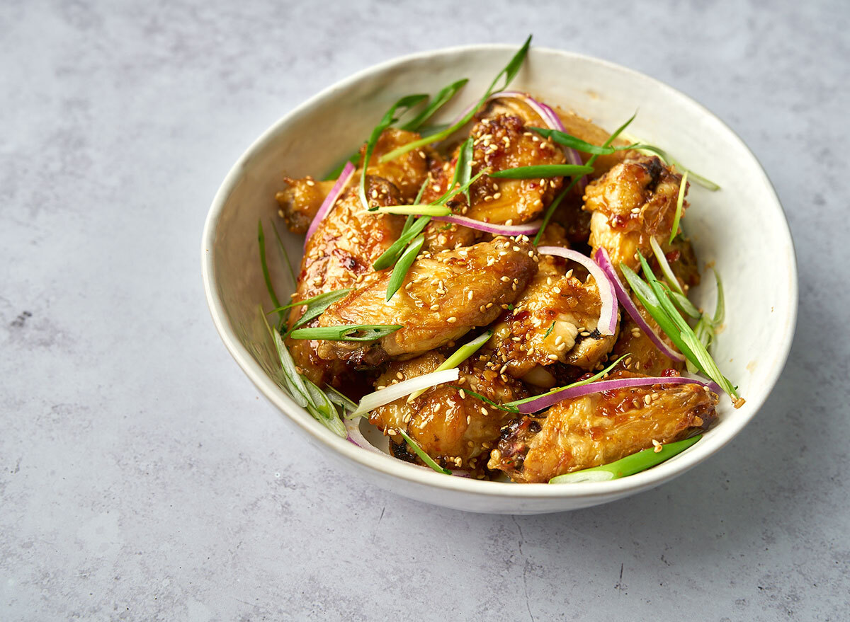 sesame soy garlic chicken wings 2