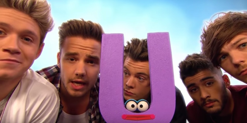 one direction on sesame street