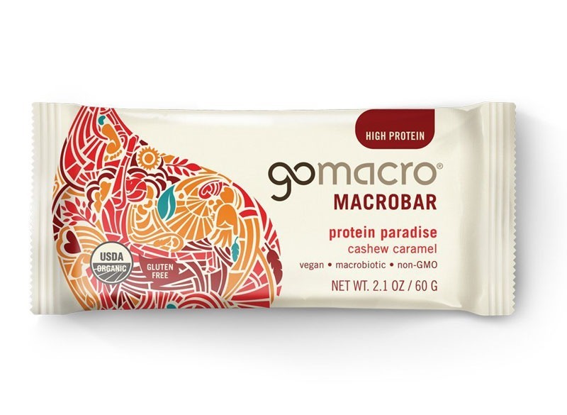 GoMacro Macrobar Protein Paradise Cashew Caramel