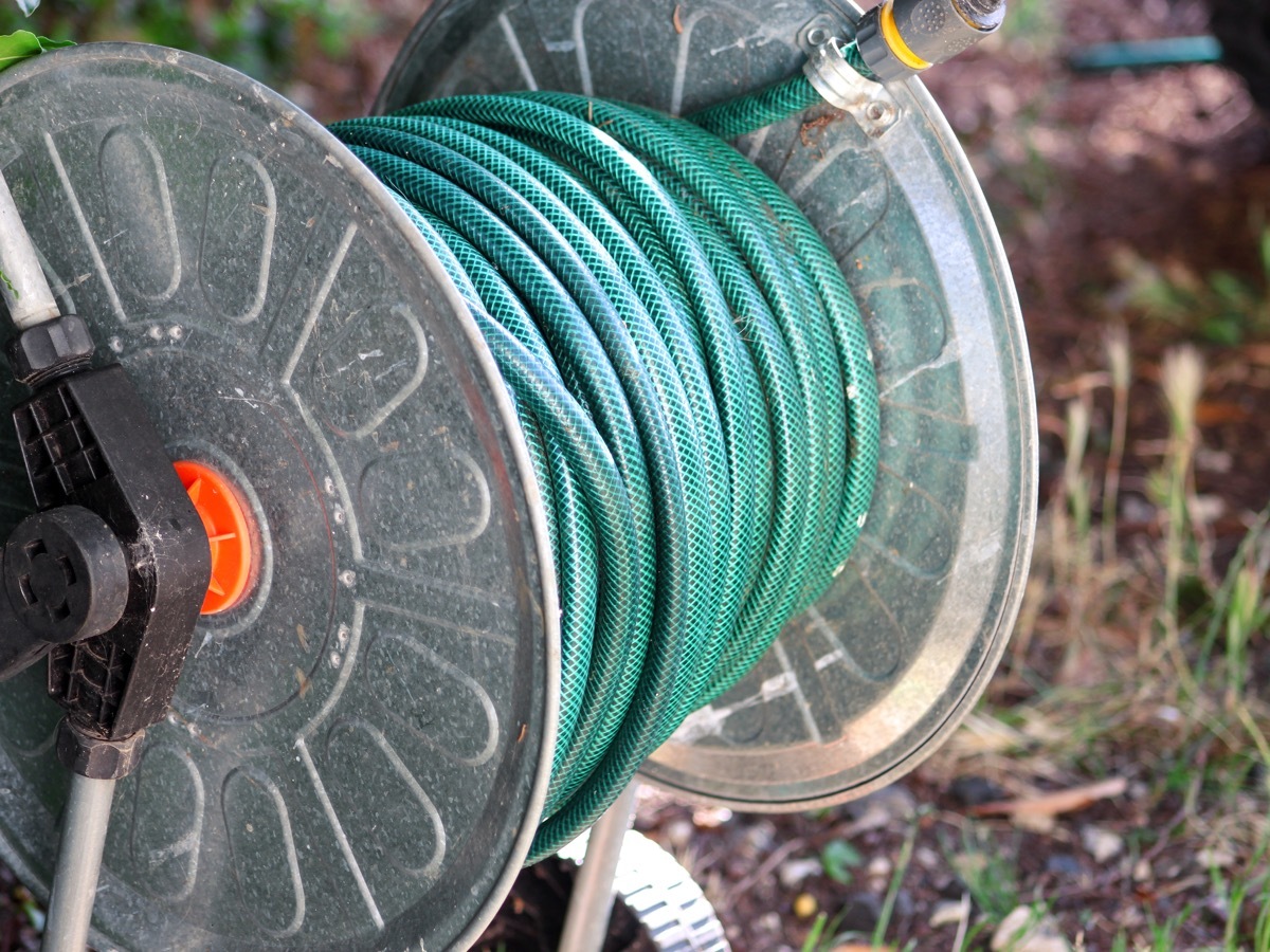 Gardening Hose {How to Winterize a Home}