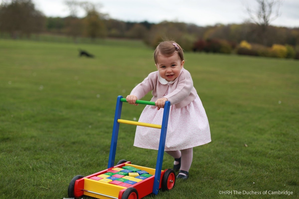 princess charlotte's first birthday