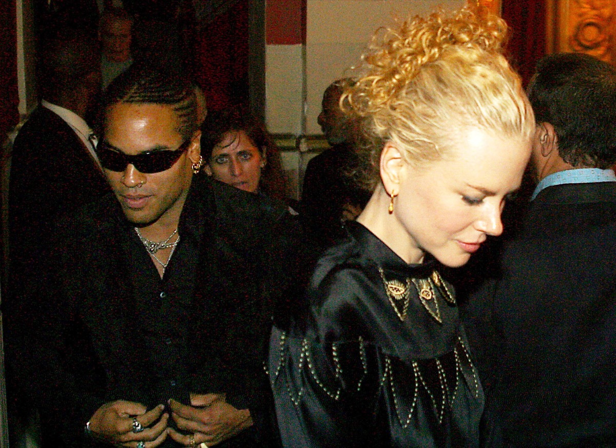 Lenny Kravitz and Nicole Kidman