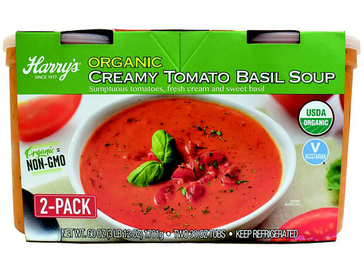 harrys organic tomato basil soup