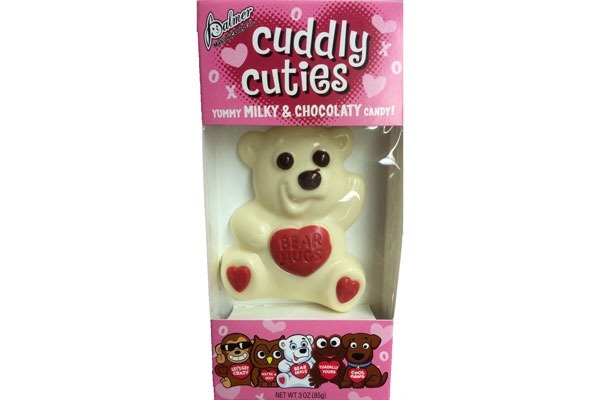 Valentines Candy Ranked Palmer Cuddly Cuties Bear