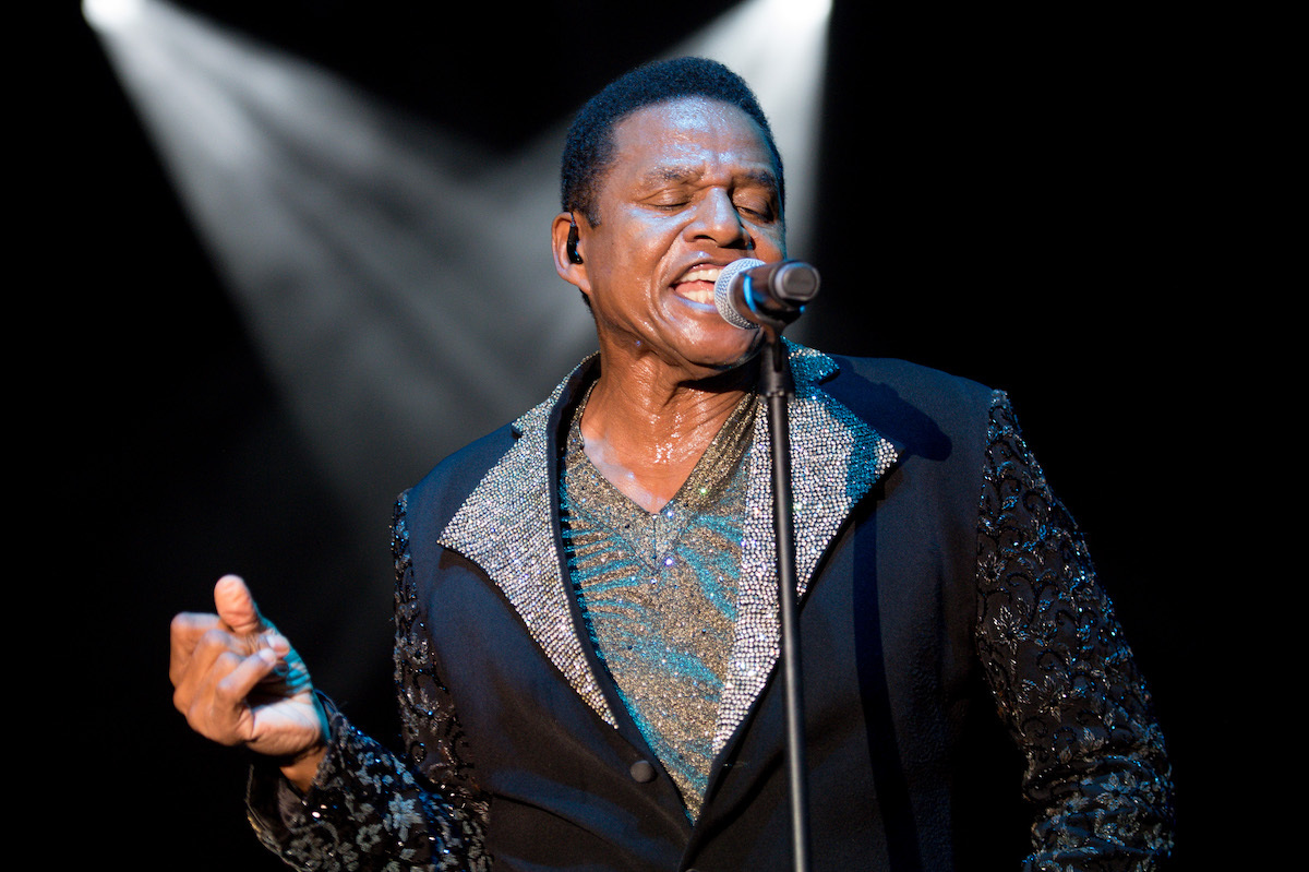 Jackie Jackson performing in Atlanta, Georgia in 2019