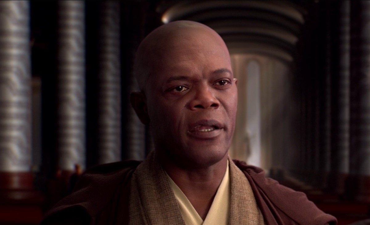 Samuel L Jackson as Mace Windu Revenge of the Sith