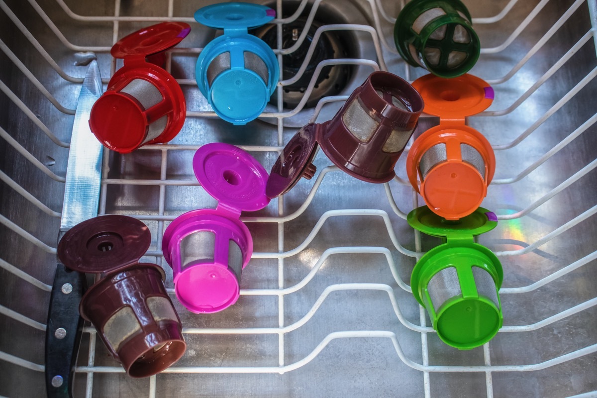 Refillable reusable coffee pods