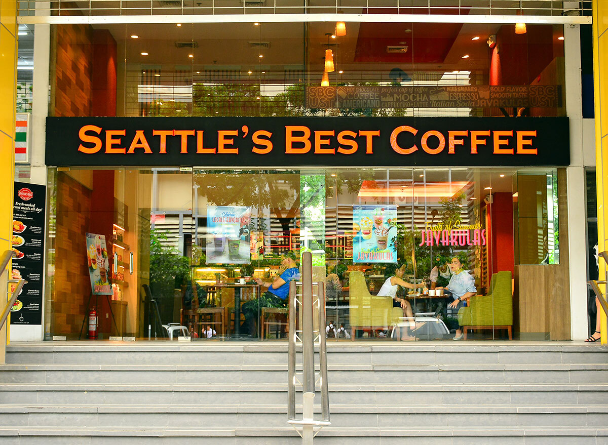 Seattle's Best Coffee outside the location