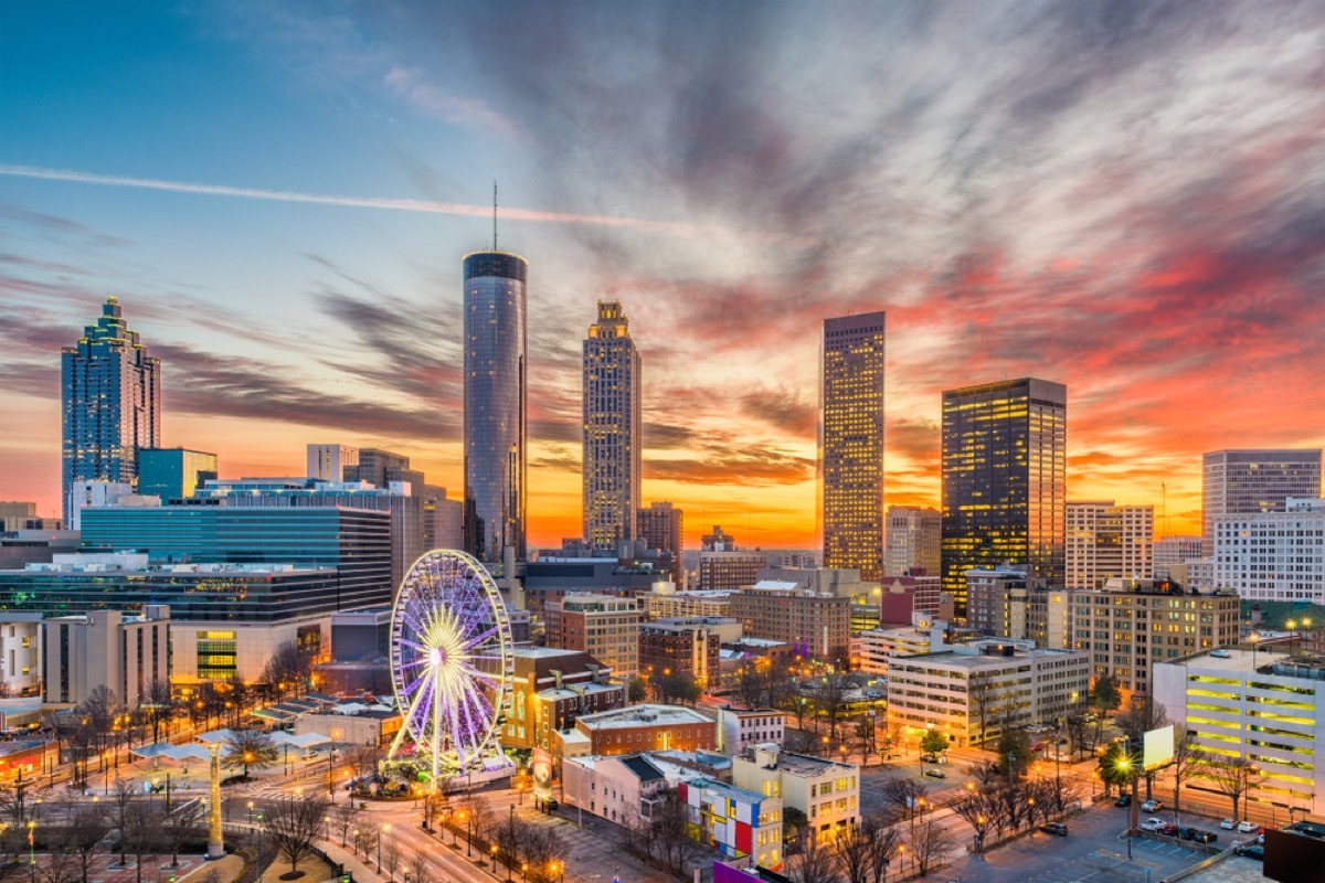 atlanta georgia skyline