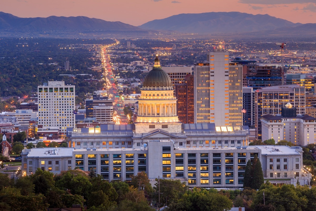 salt lake city utah state capitol buildings